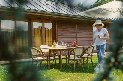 Manoir du Lys · Hôtel Restaurant Normandie · Orne (61), terrasse